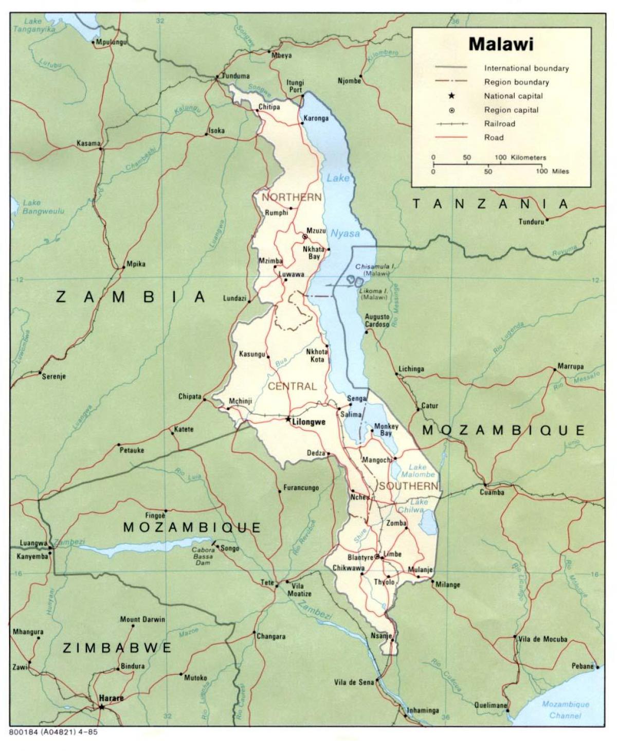 kale-mapa blantyre Malawi