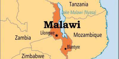 Mapa lilongwe Malawi